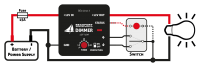 Schaltplan 12V Dimmer